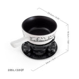 9-Piece Ceramic Fondue Set | Heidi | Swissmar