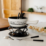 9-Piece Ceramic Fondue Set | Heidi | Swissmar