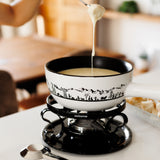 9-Piece Ceramic Fondue Set | Heidi | Swissmar
