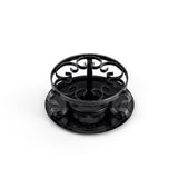 9-Piece Cast Iron Fondue Set | Lugano | Cherry Red | Swissmar