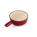 9-Piece Cast Iron Fondue Set | Lugano | Cherry Red | Swissmar