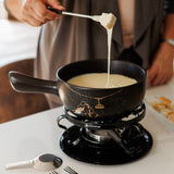 9-Piece Ceramic Fondue Set | Gruyère | Swissmar