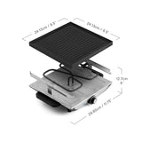 Raclette Grill | Aluminum Non-Stick Top | Geneva | 4 Person | Swissmar