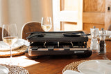 Raclette Grill |  Reversible Cast Iron Top | Classic 8-Person | Anthracite Black | Swissmar