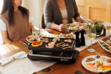 Raclette Grill |  Reversible Cast Iron Top | Classic 8-Person | Anthracite Black | Swissmar