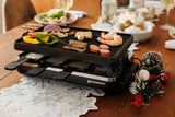 Raclette Grill |  Reversible Cast Iron Top | Classic 8-Person | Anthracite Black | Swissmar