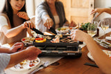 Raclette Grill |  Reversible Cast Iron Top | Classic 8-Person | Anthracite Black | Swissmar