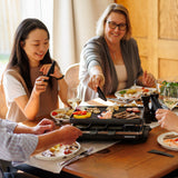 Raclette Grill |  Reversible Cast Iron Top | Classic 8-Person | Anthracite Black | Swissmar