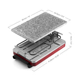 Raclette Grill |  Granite Top | Classic Red | Swissmar