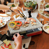 Raclette Grill |  Granite Top | Classic Red | Swissmar