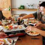 Raclette Grill |  Granite Top | Classic Red | Swissmar