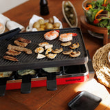 Raclette Grill | Cast Iron Top | Classic Red | Swissmar