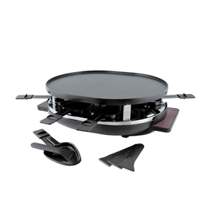 Raclette Grill | Aluminum Non-Stick Top | Matterhorn Black | Swissmar