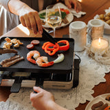 Raclette Grill | Aluminum Non-Stick Top | Classic Stainless Steel | Swissmar