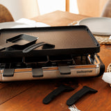 Raclette Grill | Aluminum Non-Stick Top | Classic Stainless Steel | Swissmar