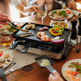 Raclette Grill | Aluminum Non-Stick Top | Classic Stainless Steel | Swissmar