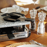 Raclette Grill | Granite Top | Classic Stainless Steel | Swissmar