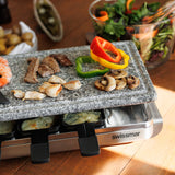 Raclette Grill | Granite Top | Classic Stainless Steel | Swissmar