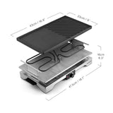 Raclette Grill | Reversible Cast Iron Top | Indoor / Outdoor | Verso | Swissmar