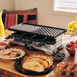 Raclette Grill | Reversible Cast Iron Top | Indoor / Outdoor | Verso | Swissmar