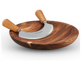 Mezzaluna with Board | Ashden Acacia Wood | Cole & Mason