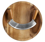 Mezzaluna with Board | Ashden Acacia Wood | Cole & Mason