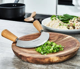Mezzaluna with Board | Ashden Acacia Wood | Cole & Mason