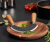 Mezzaluna with Board | Ashden Acacia Wood | Cole & Mason