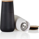 Salt and Pepper Mill Set | Black and White | Oakwood | SCAPE | AdHoc