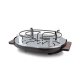 Raclette Grill | Aluminum Non-Stick Top | Matterhorn Black | Swissmar