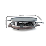 Raclette Grill | Aluminum Non-Stick Top | Matterhorn Wood | Swissmar