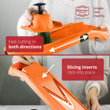 Mandoline Slicer | VPower V-Slicer | Orange | Börner