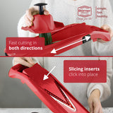 Mandoline Slicer | VPower V-Slicer | Red | Börner