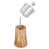 Salt and Pepper Mill | Bromley | Olive Wood | 150mm / 6" | Cole & Mason
