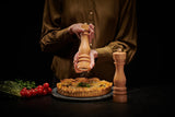 Salt and Pepper Mill | London | Natural Beech| Grind Select | 220mm / 8"  | Cole & Mason