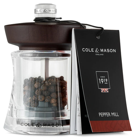 Salt and Pepper Mill | Chocolate Beech Wood | Holborn | Cole & Mason