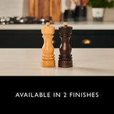 Salt and Pepper Mill | London | Natural Beech| Grind Select | 180mm / 7" | Cole & Mason