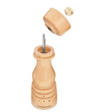 Salt and Pepper Mill | London | Natural Beech| Grind Select | 180mm / 7" | Cole & Mason