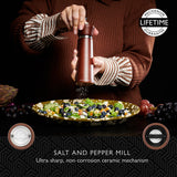 Salt and Pepper Mill | Millbank | Chestnut | 180mm / 7" | Cole & Mason