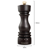 Salt and Pepper Mill | London | Chocolate Wood | Grind Select | 180mm / 7" | Cole & Mason