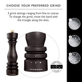 Salt and Pepper Mill | London | Chocolate Wood | Grind Select | 220mm / 8" | Cole & Mason
