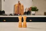 Salt and Pepper Mill | London | Natural Beech| Grind Select | 180mm / 7" | Cole & Mason