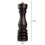 Salt and Pepper Mill | London | Chocolate Wood | Grind Select | 220mm / 8" | Cole & Mason