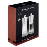 Salt and Pepper Mill | Bromley | Acrylic | 150mm / 6" | Cole & Mason
