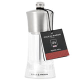 Salt and Pepper Mill | Bromley | Acrylic | 150mm / 6" | Cole & Mason