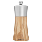 Salt and Pepper Mill | Bromley | Olive Wood | 150mm / 6" | Cole & Mason