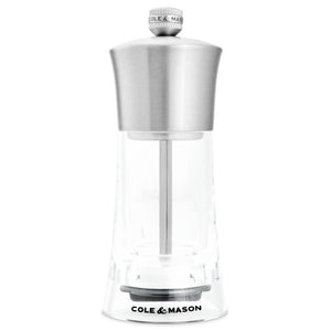 Salt and Pepper Mill | Bromley | Acrylic | 150mm / 6" | Cole & Mason