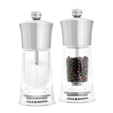 Salt and Pepper Mill | Bromley | Acrylic | 150mm / 6" | Cole & Mason