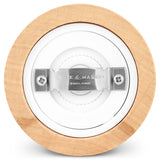 Salt and Pepper Mill | London | Natural Beech| Grind Select | 220mm / 8"  | Cole & Mason