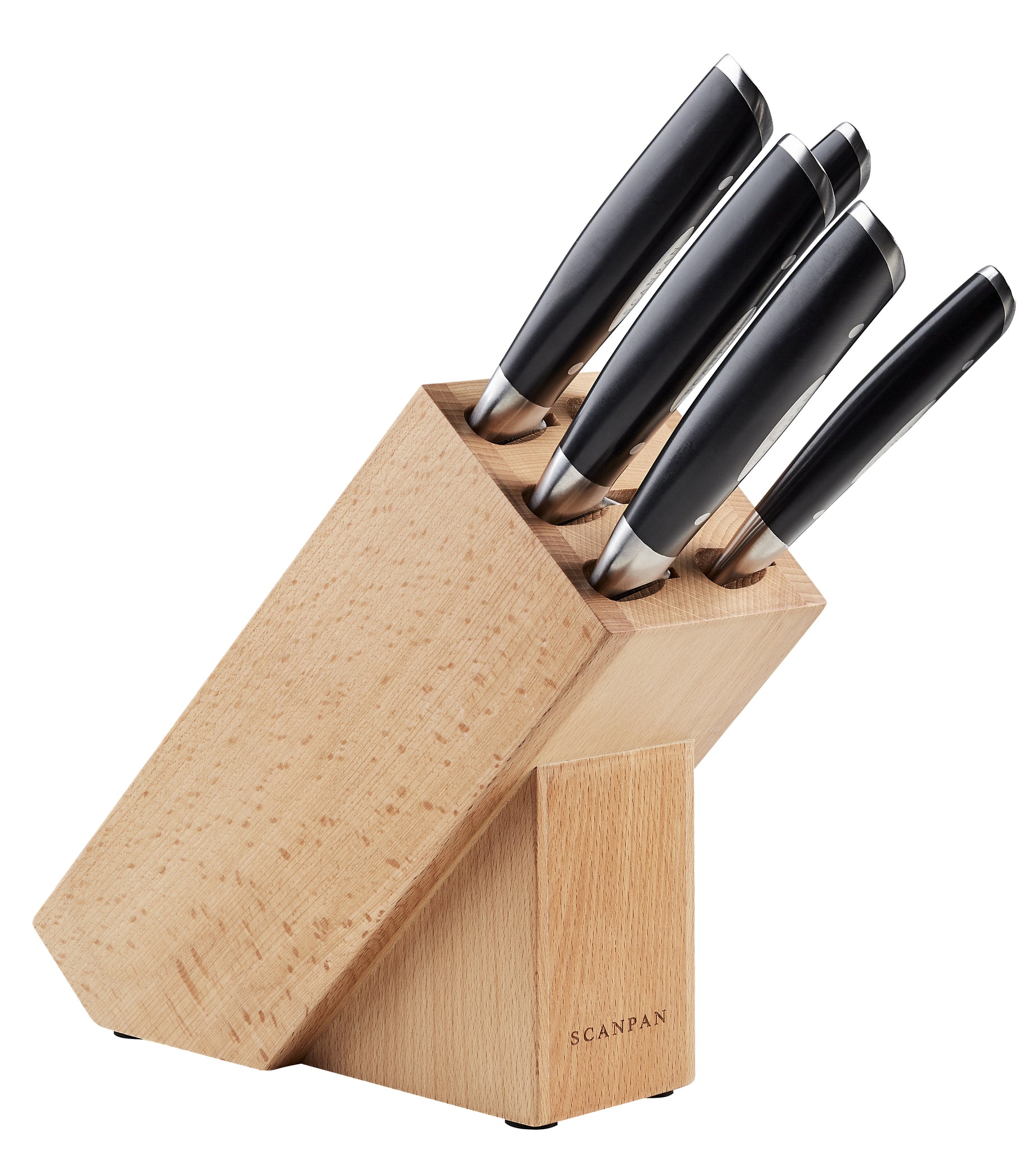 Knife set store and block